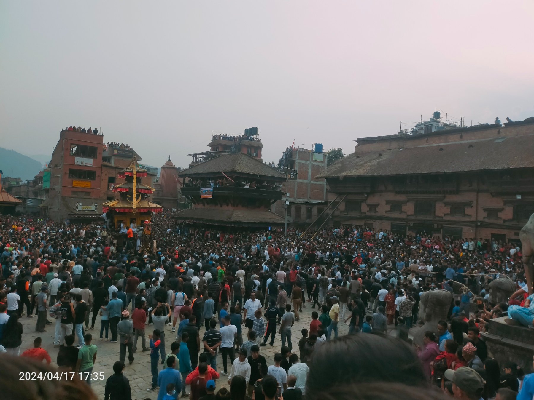 तस्वीरहरुमा यो वर्षको विस्का जात्राका अन्तिम फोटो कथा