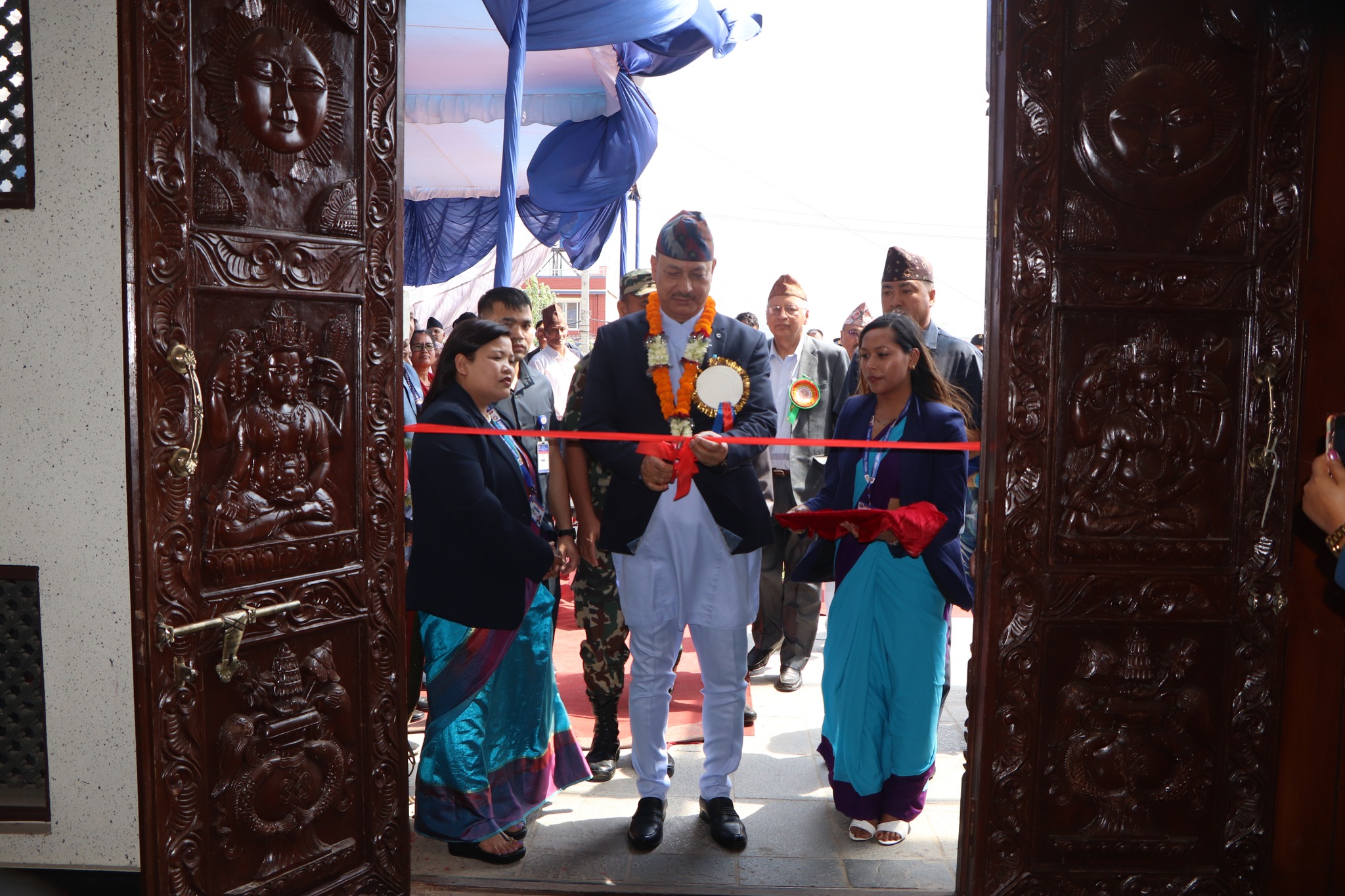 भक्तपुर जिल्ला अदालतको नवनिर्मित भवन समुद्घाटन