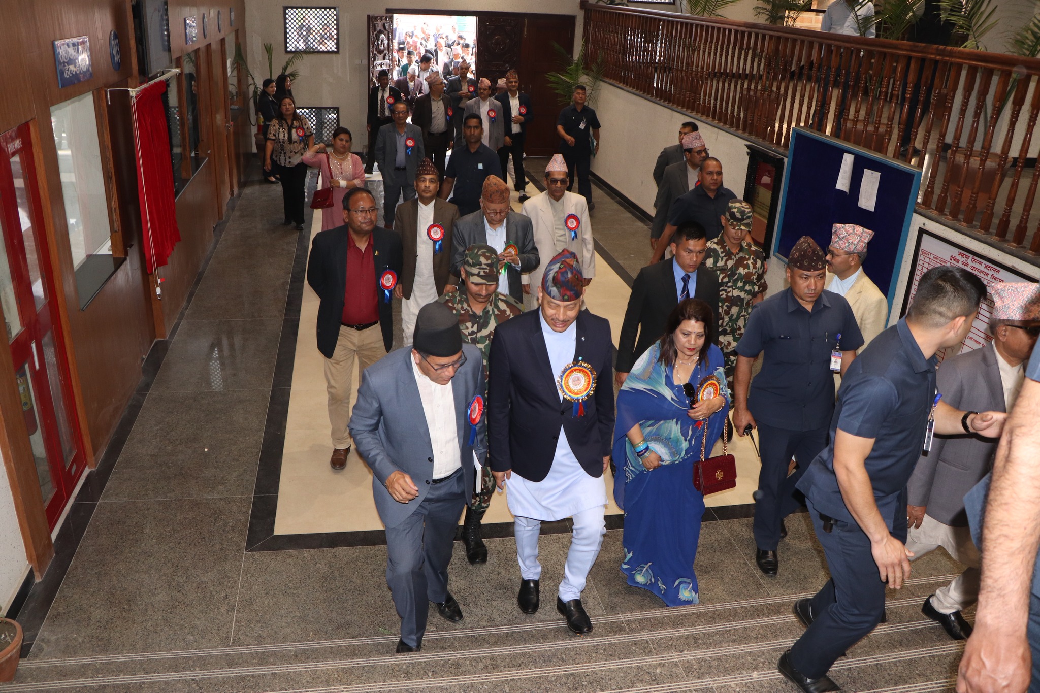 भक्तपुर जिल्ला अदालतको नवनिर्मित भवन समुद्घाटन