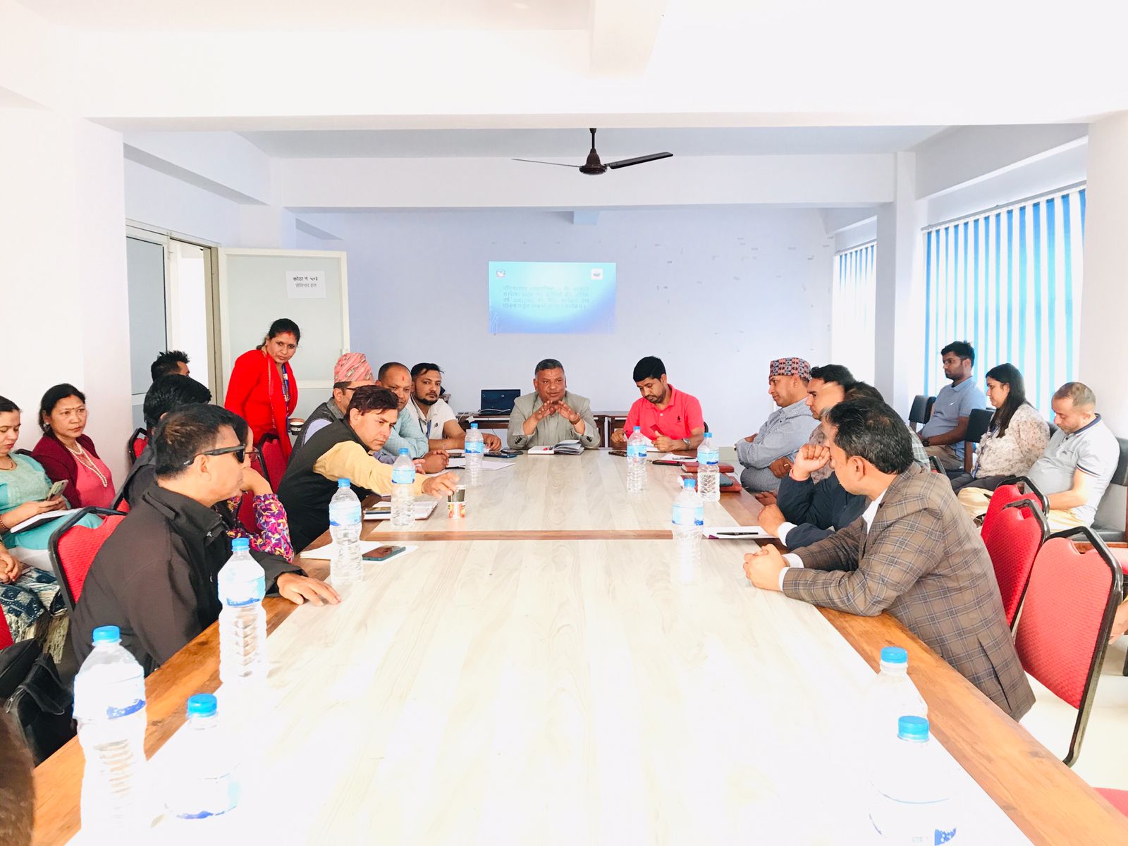 चाँगुनारायाण नगरपालिका र एनजीओवीच नीति, कार्यक्रम तथा योजना तर्जुमाबारे छलफल