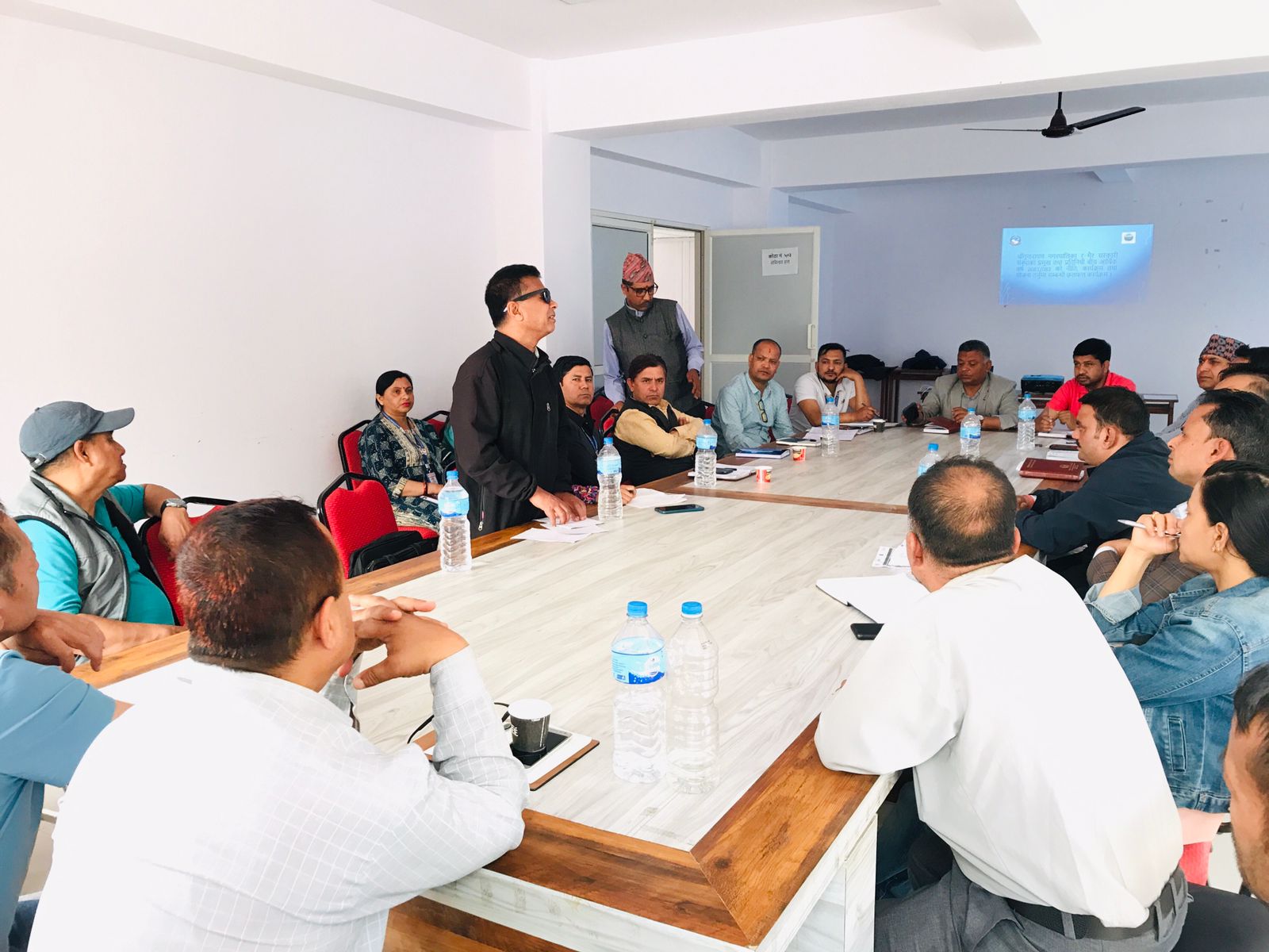 चाँगुनारायाण नगरपालिका र एनजीओवीच नीति, कार्यक्रम तथा योजना तर्जुमाबारे छलफल