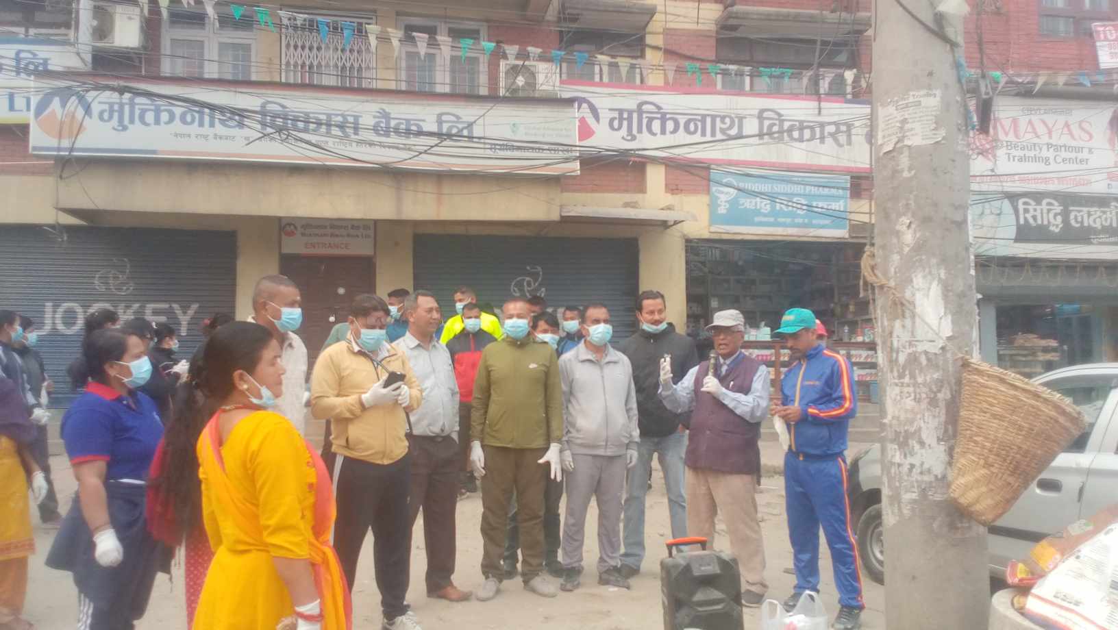 भक्तपुर नागरिक समाजद्धारा सूर्यविनायकमा सरसफाई (तस्वीरहरुसहित)