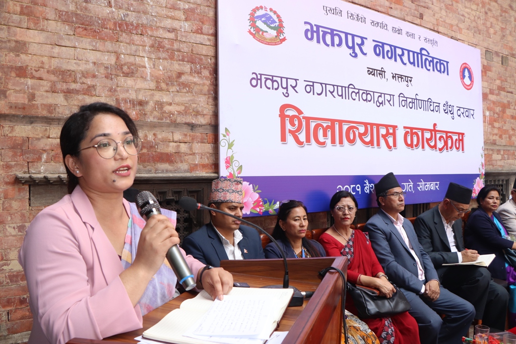 ३४६ वर्ष पुरानो थन्थु दरबार शिलान्यास