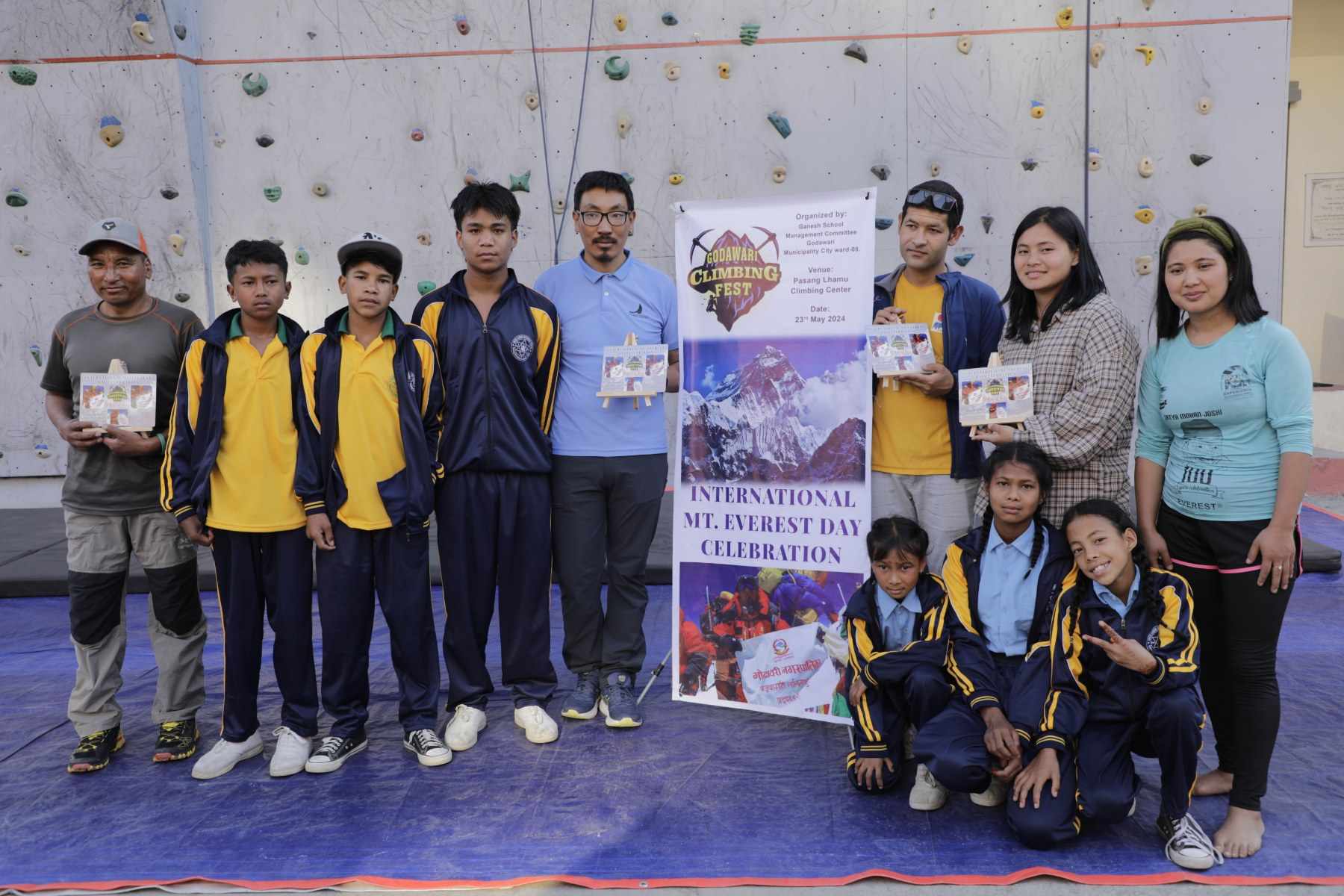 ललितपुर क्लाइम्बिड. फेस्तिव अन्तर्गत वाल कल्लाईम्बिड. प्रतियोगीता सम्पन्न