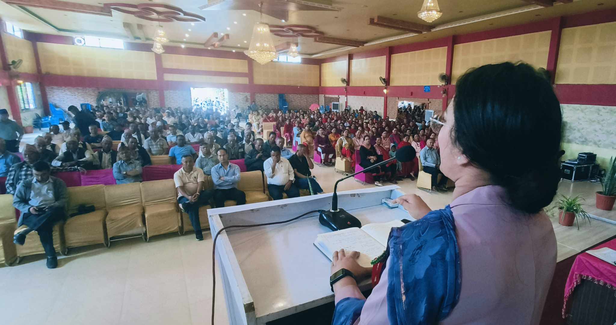 वडा नं १० को प्रथम पार्टी सम्मेलनमा अग्रज किसान कार्यकर्ताको स्मरण 