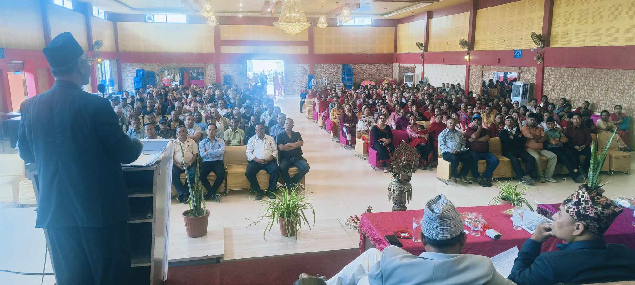 वडा नं १० को प्रथम पार्टी सम्मेलनमा अग्रज किसान कार्यकर्ताको स्मरण 