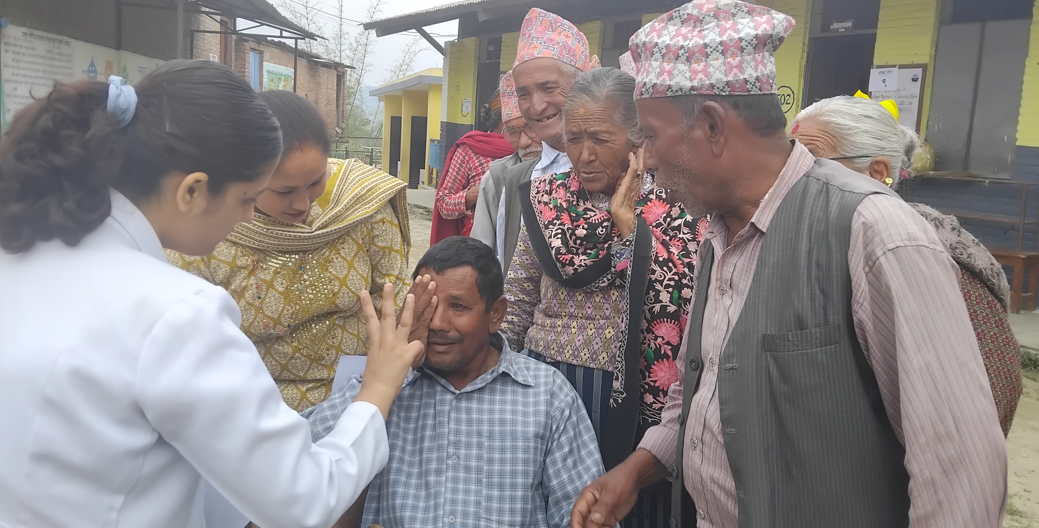 ताथलीको बृहत् निःशुल्क स्वास्थ्य शिविरमा ३१६ लाभान्वित