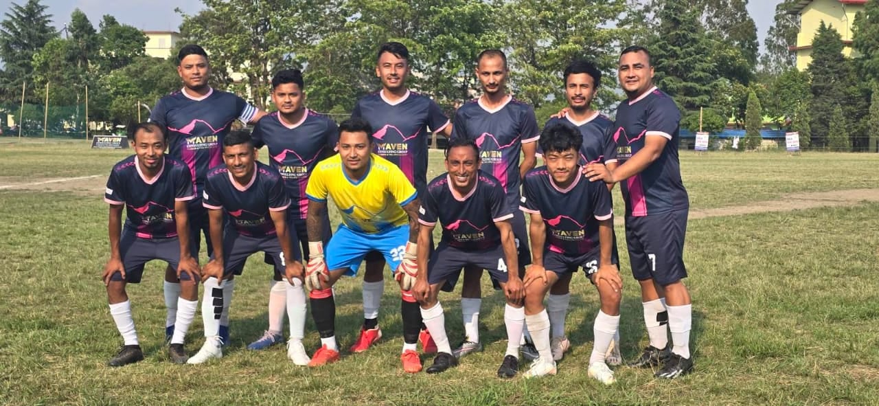 भक्तपुर जिल्ला लिग फुटबल ः भक्तपुर युनाइटेड र एफसी रिलवीचको खेल बराबरीमा  