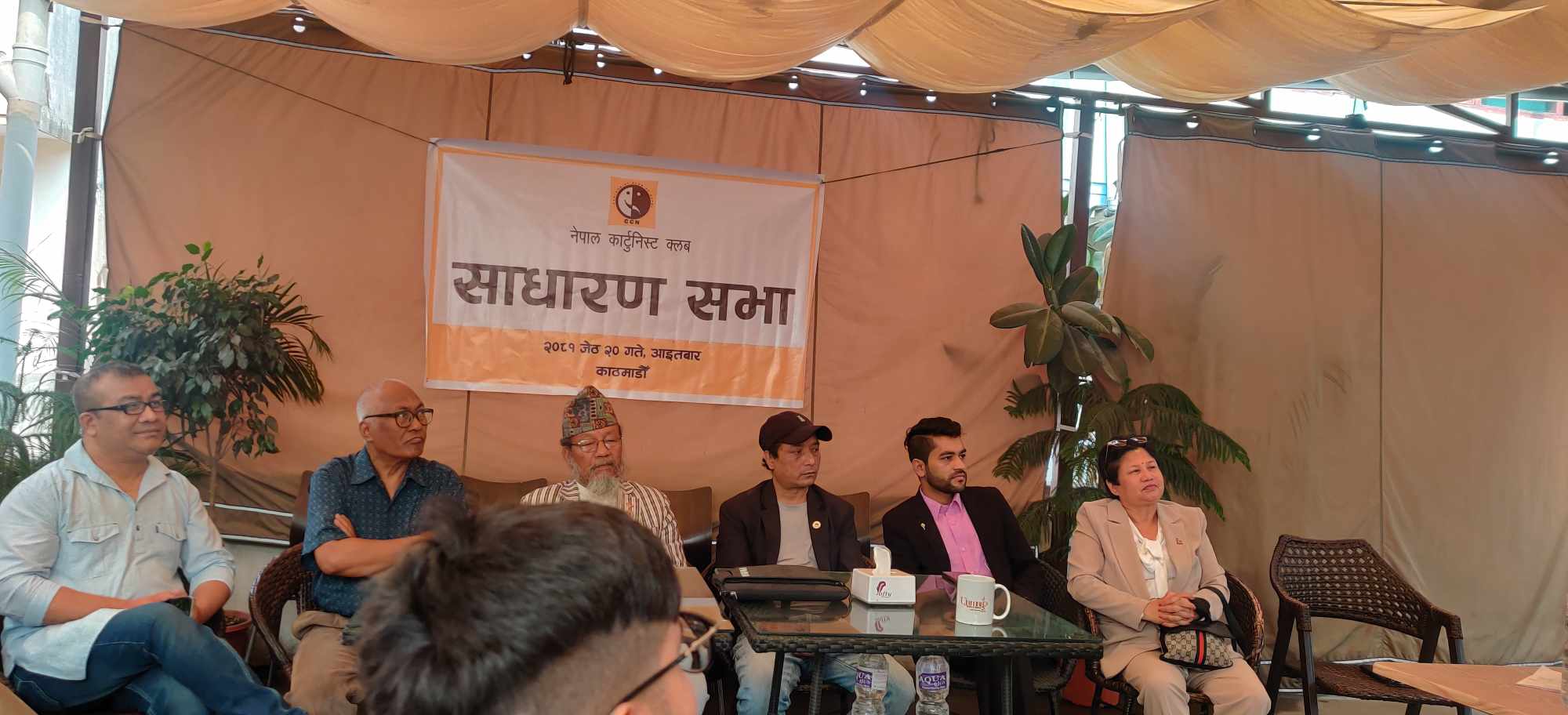 पत्रकार महासंघ एसाेसिएट संस्था कार्टुनिष्ट क्लब नेपालकाे अध्यक्षमा बासु