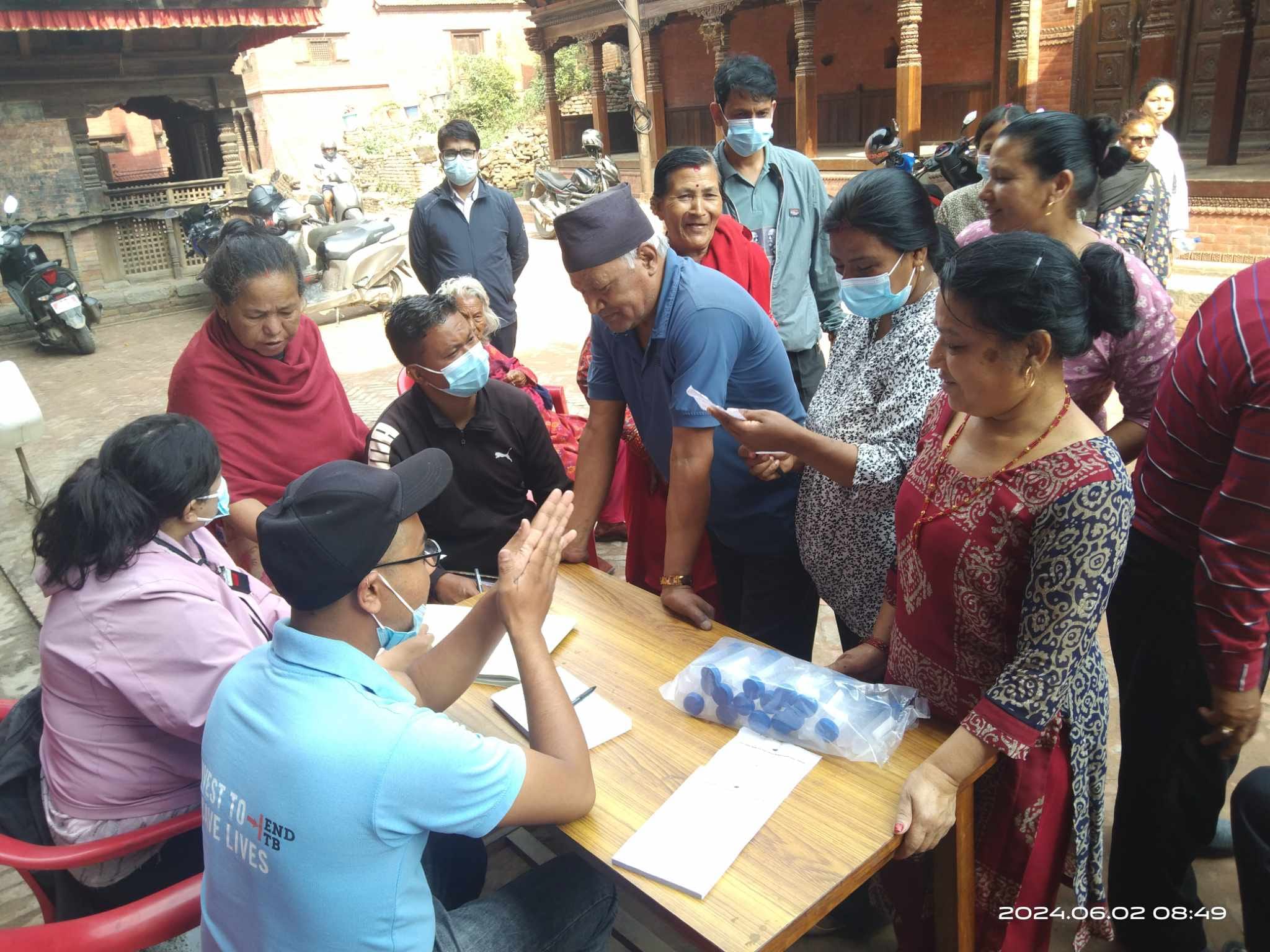 भक्तपुरमा छाती रोग सम्बन्धि स्वास्थ्य शिविर सम्पन्न