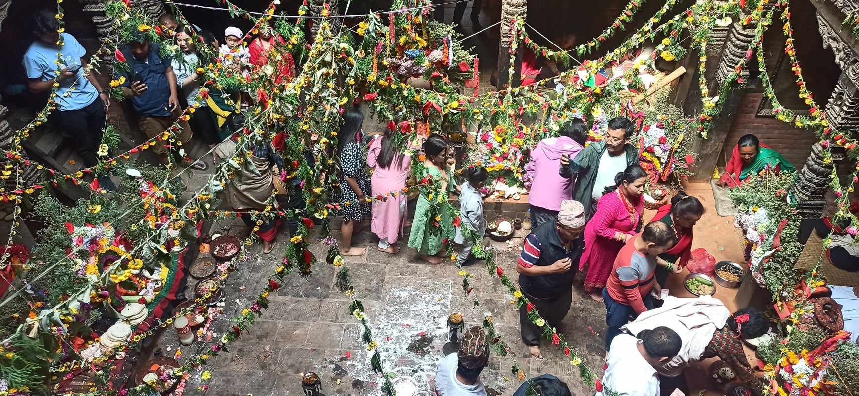 भोलि नवदुर्गा देवगणको देवाली पुजा (स्वं छा )