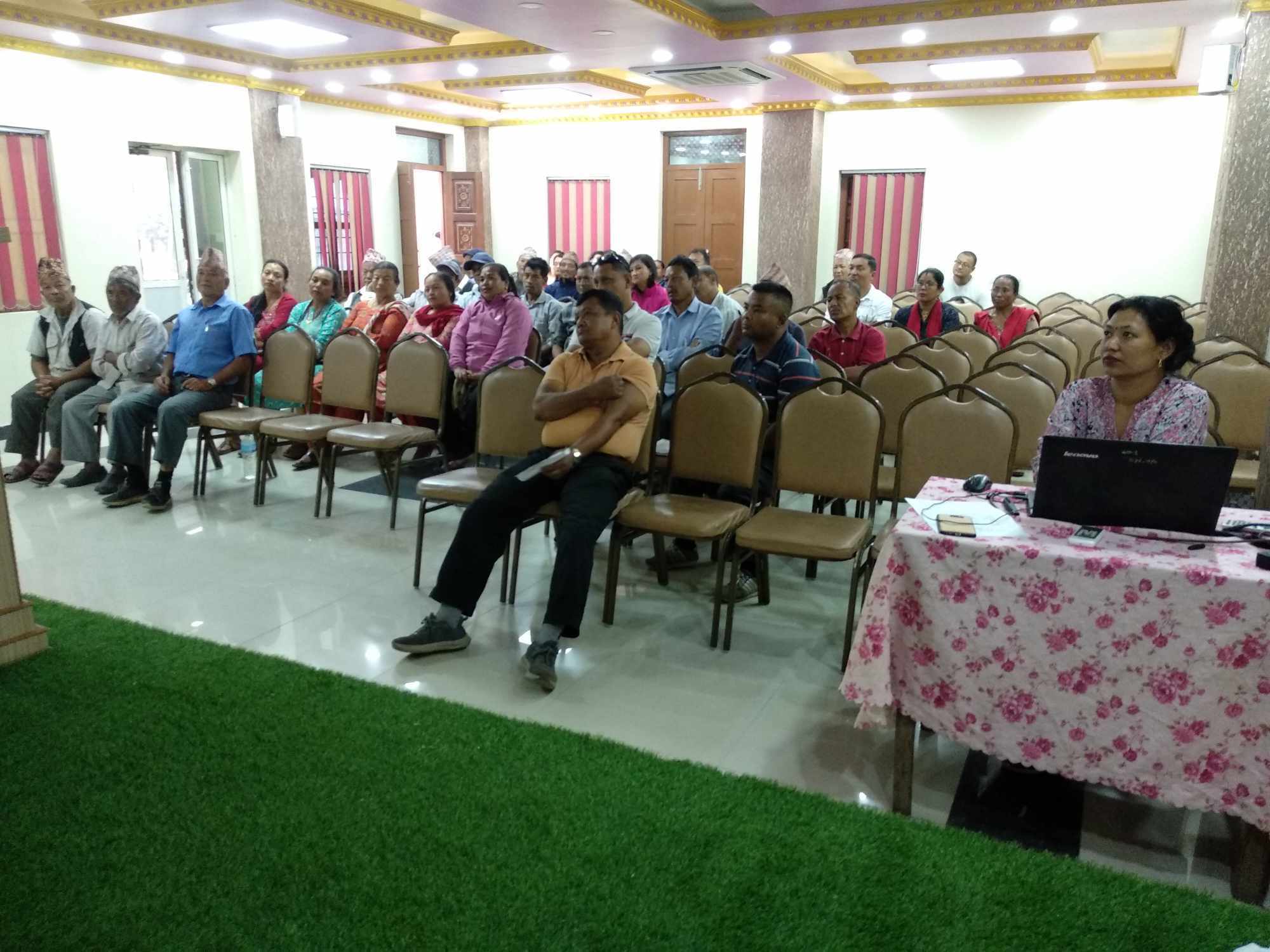 भक्तपुर बचतमा नगदे तथा धानबाली रोगसम्बन्धी अभिमूखीकरण