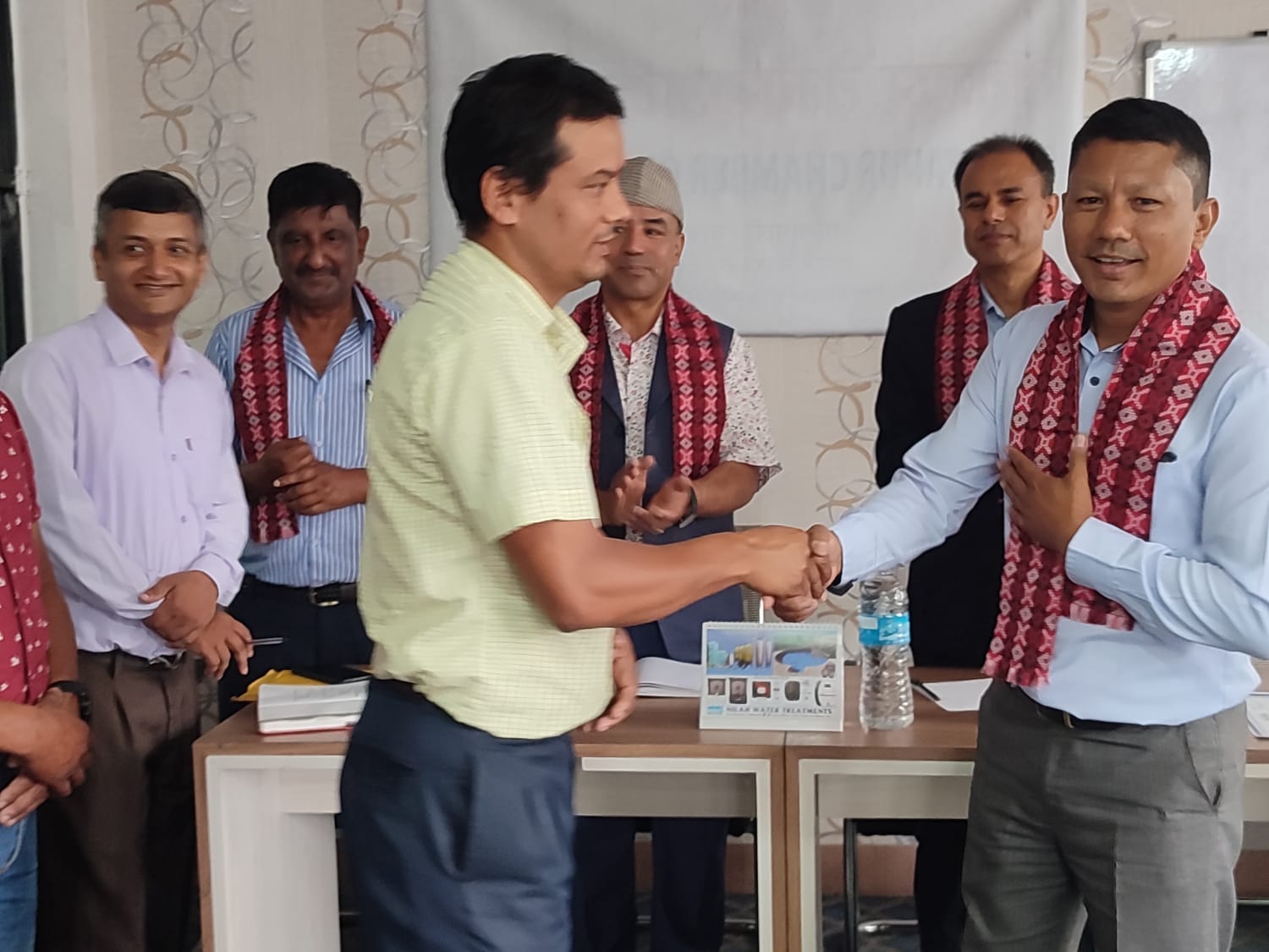 सीप अभिबृद्धि तालिमका प्रशिक्षार्थीहरुलाई प्रमाणपत्र वितरण 