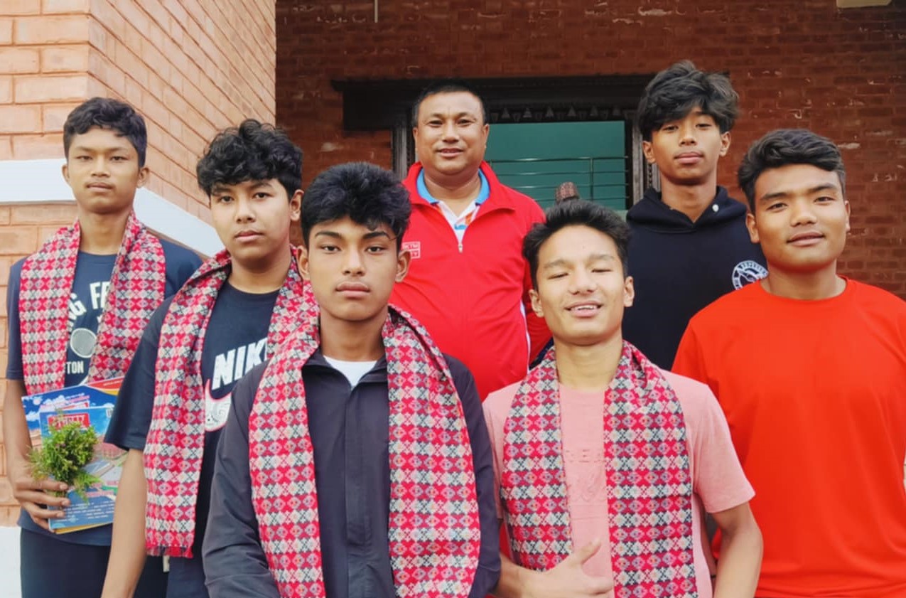 एसइई उतीर्ण भक्तपुरका खेलाडीहरु सम्मानित (तस्वीर कथा) 