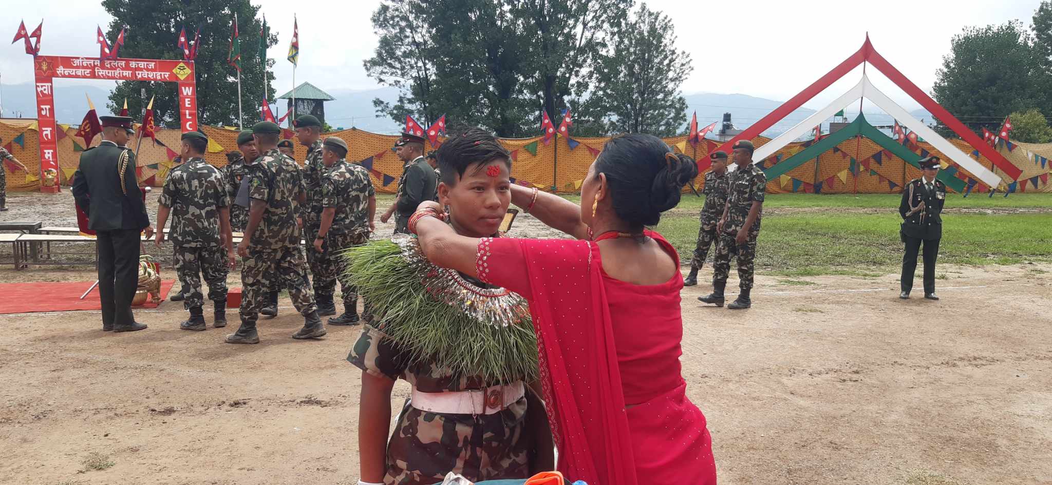 देशको लागि बलिदान दिन तयार छोरीहरु