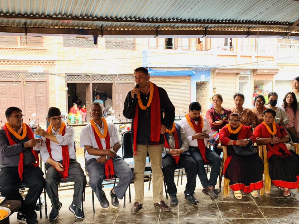 मध्यपुर थिमि नगरपालिका वडा नं ५ अव आफनै भबनमा