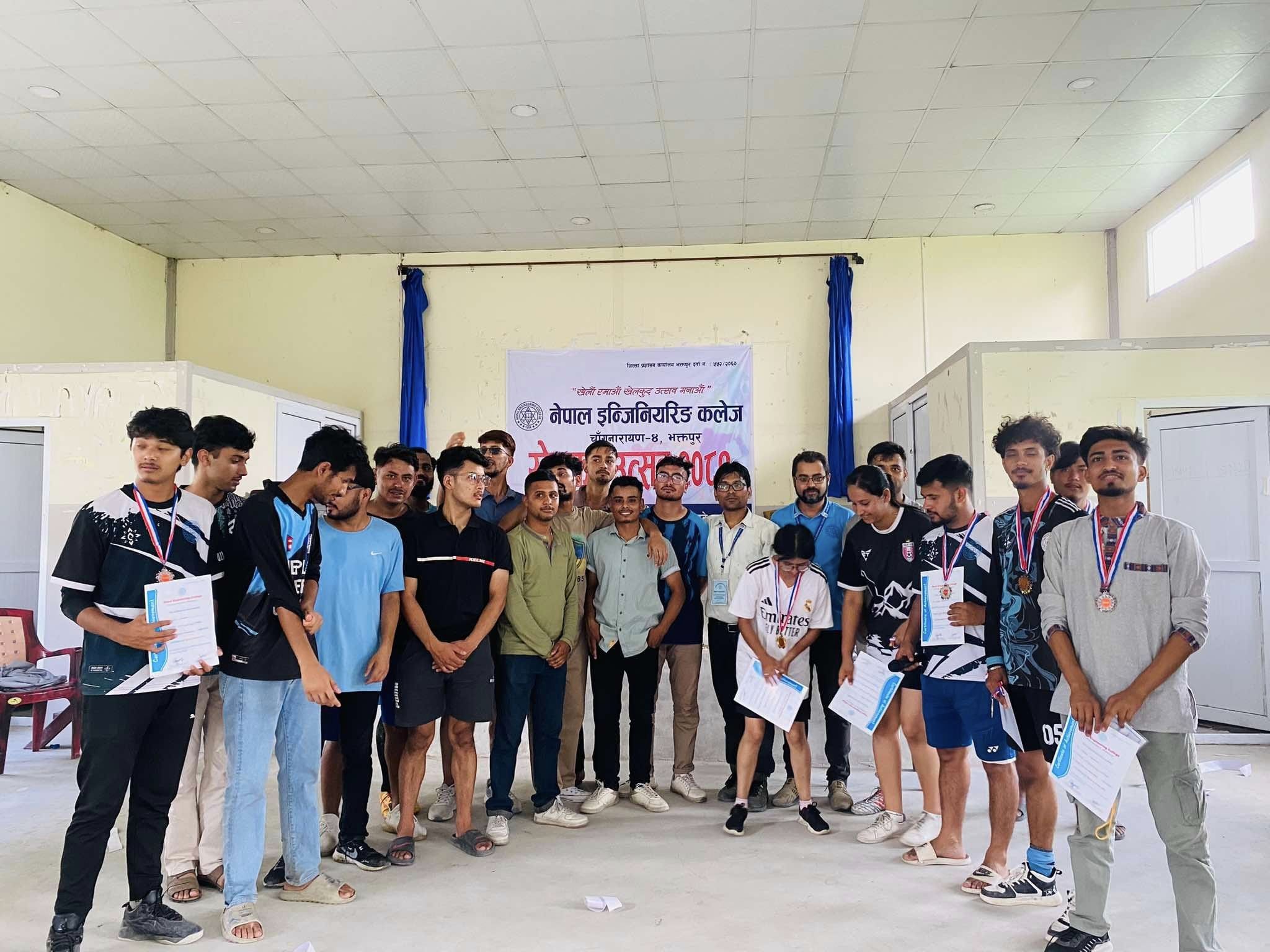 नेकमा सकियो चारदिने खेलकुद उत्सव २०८१ ः उत्कृष्ट खेलाडीहरु पुरस्कृत 