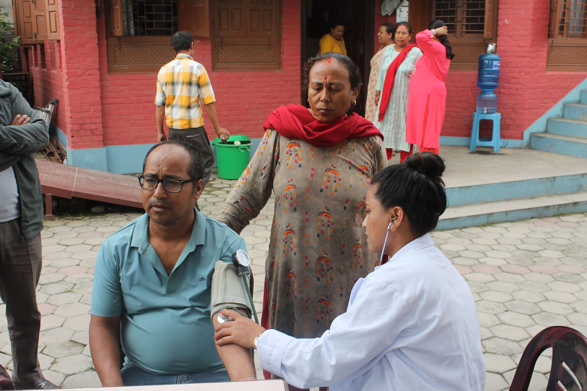 सिद्धि गणेश सहकारीद्धारा रक्त परिक्षण शिविर