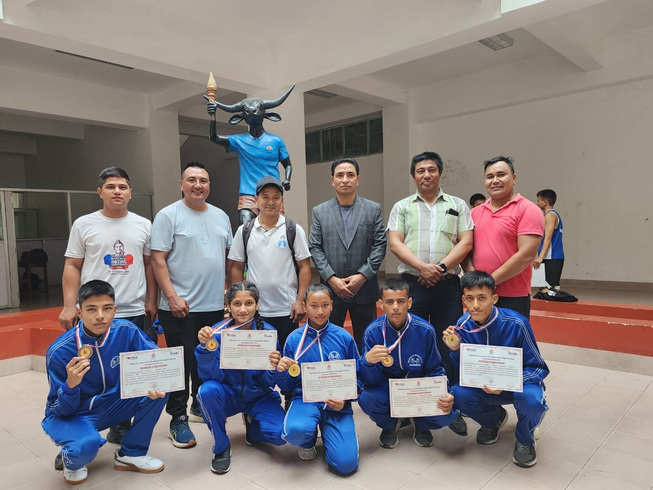 सकियो राष्ट्रव्यापी जुनियर तथा विद्यालयस्तरीय छात्र÷छात्रा बक्सिङ्ग छनोट प्रतियगिता