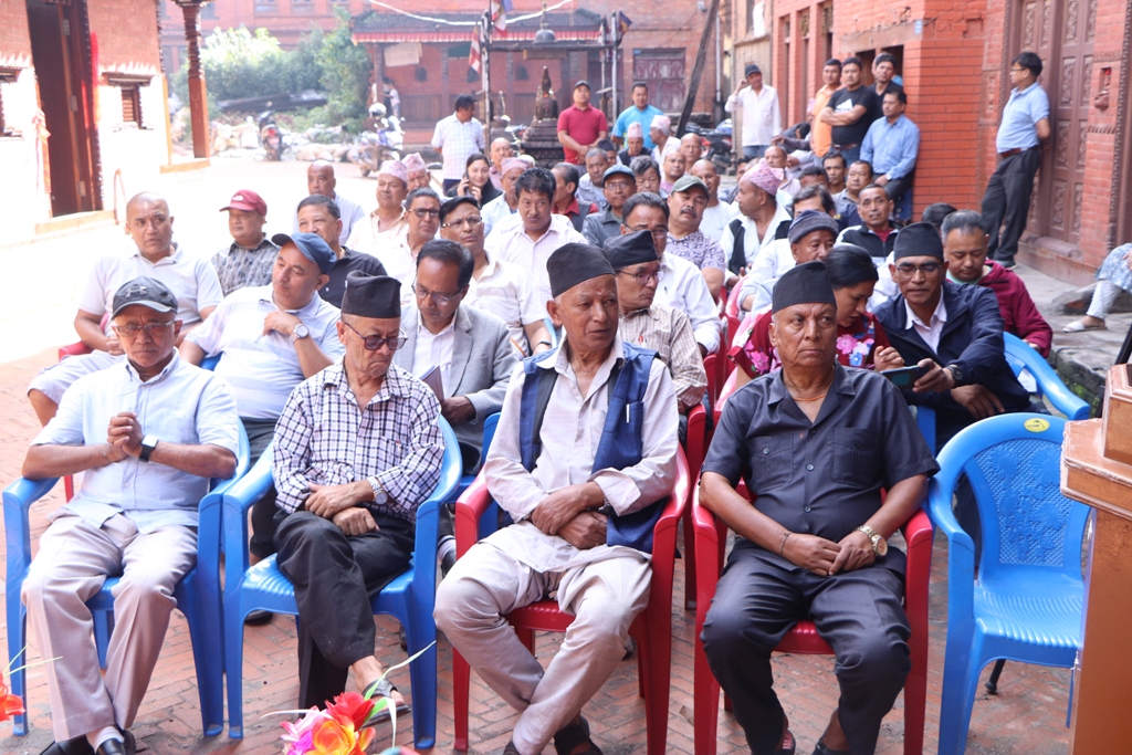 भनपा ९ स्थित पाली फः फल्चा उद्घाटन