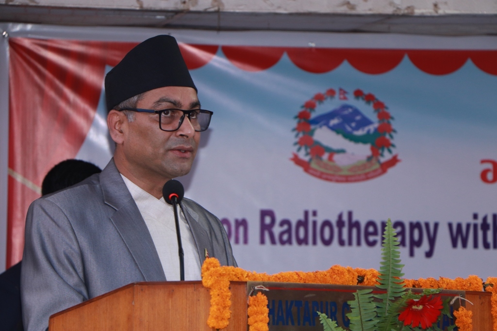भक्तपुर क्यान्सर अस्पतालमा रेडियोथेरापी, मोडुलर ओ.टी र अत्याधुनिक सिटी स्क्यान मेसिनको उद्घाटन