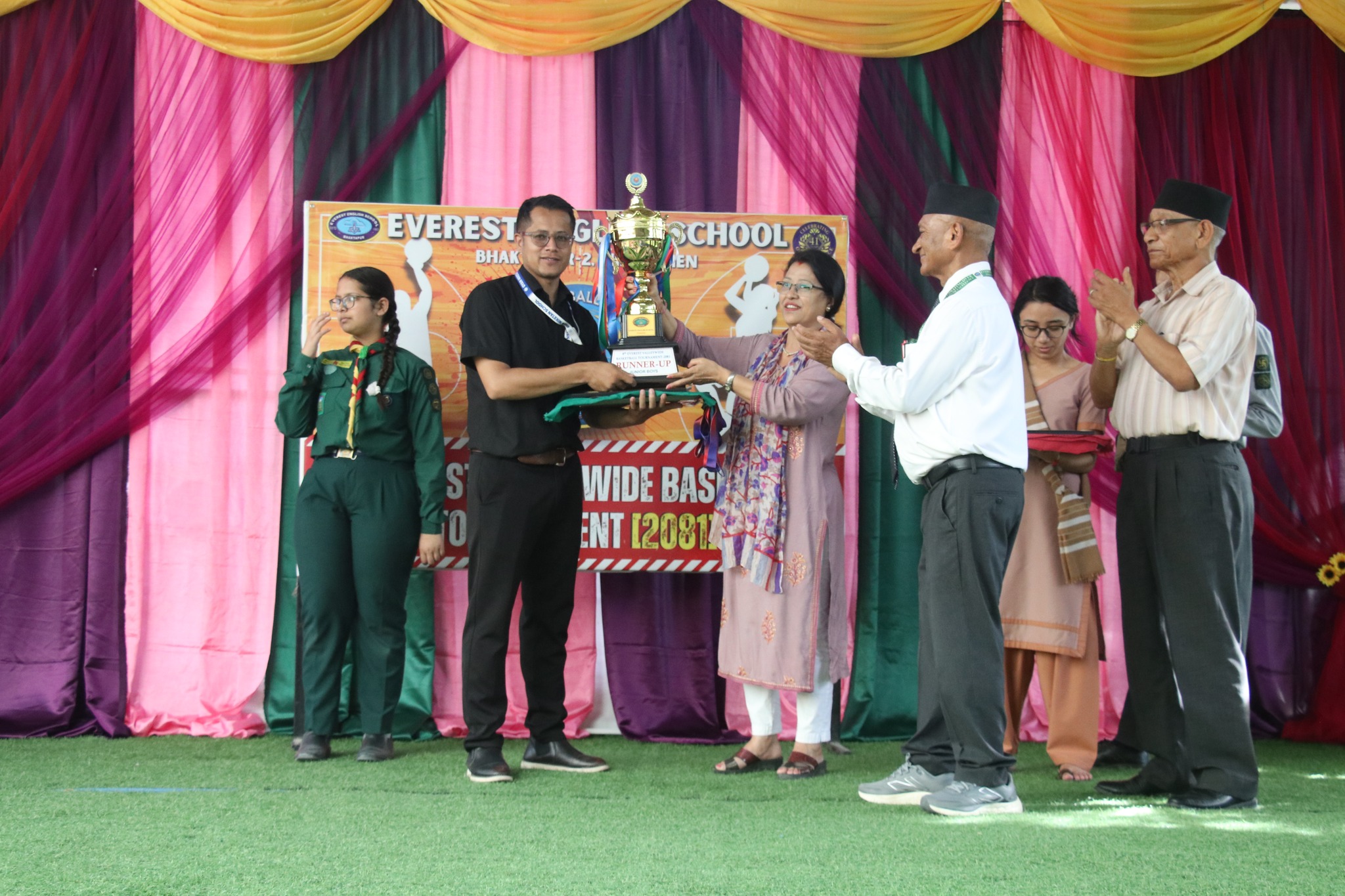 सकियो आठौं एभरेस्ट उपत्यकाव्यापी बास्केटवल प्रतियोगिता 