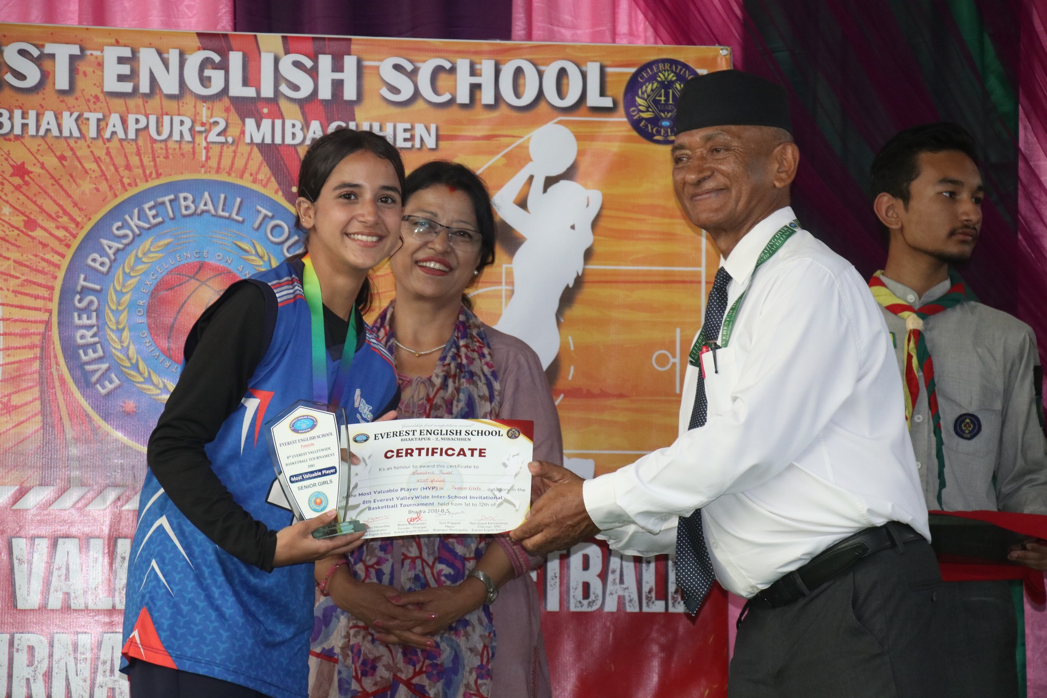 सकियो आठौं एभरेस्ट उपत्यकाव्यापी बास्केटवल प्रतियोगिता 