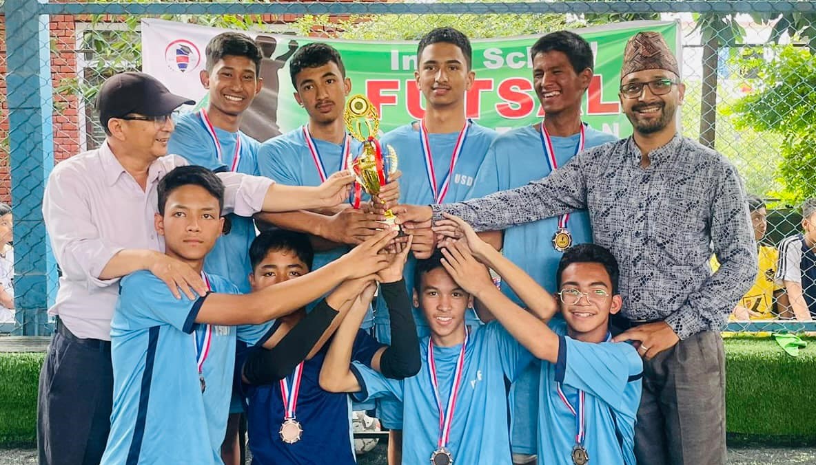 संयुक्त विद्यालय विकास मन्च (USDF) फुटसलमा एसएस सदन विजेता
