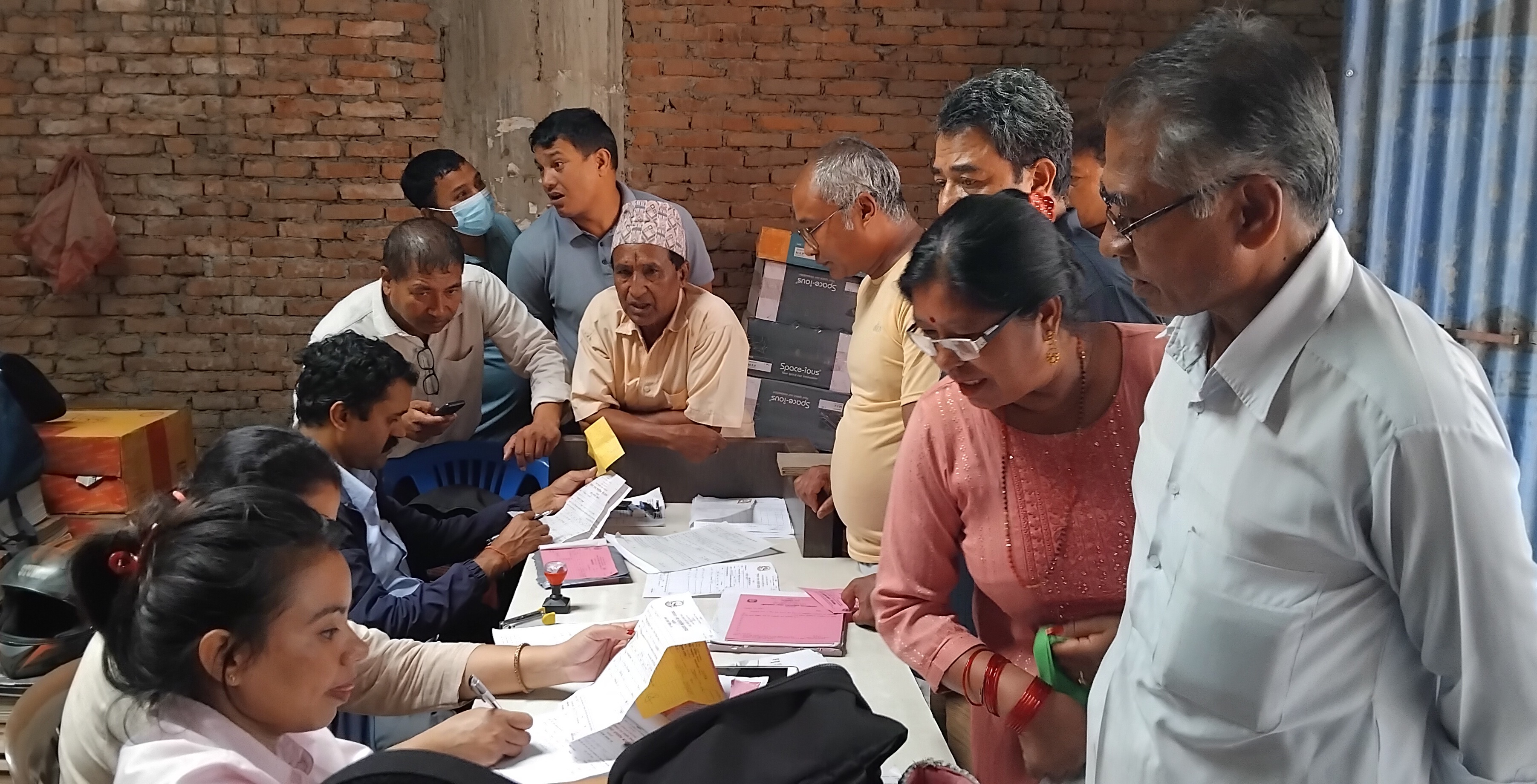 नापतौल डोरअन्तर्गत तेस्रो दिन ४२ व्यापारी–व्यवसायी लाभान्वित 