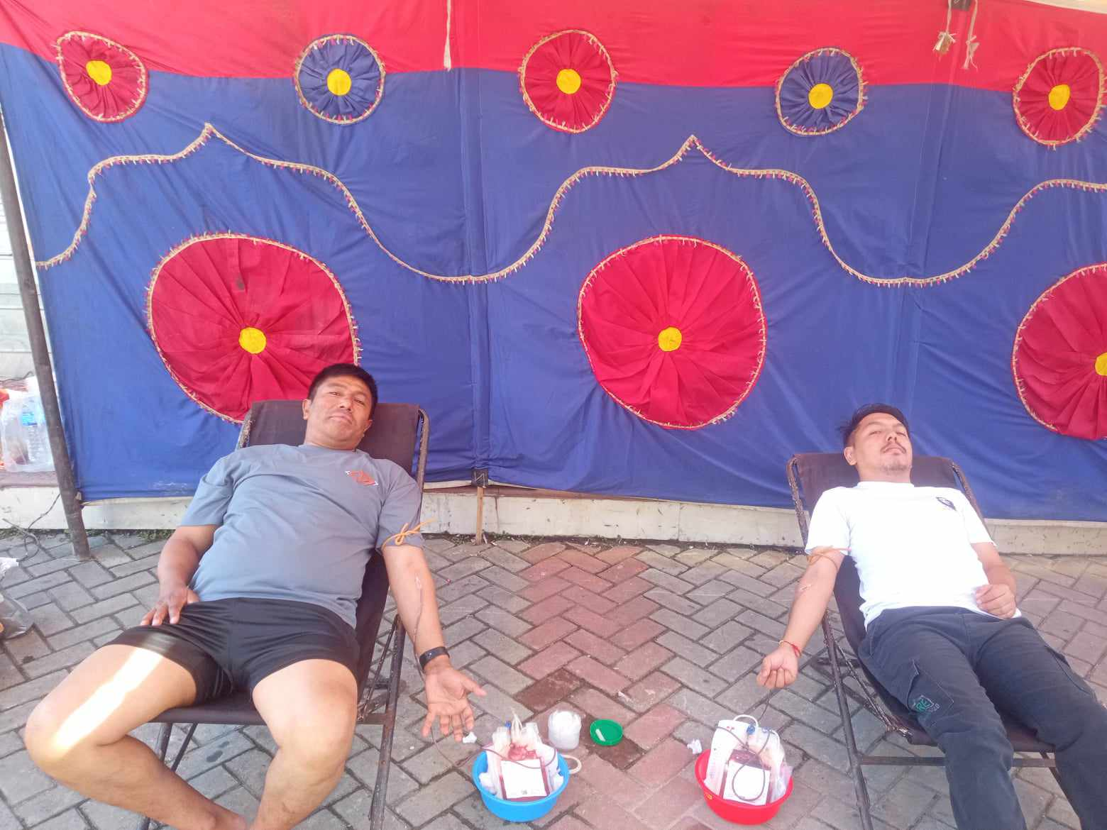 गःपलीमा रक्तदान ः ६५ जना सहभागी  