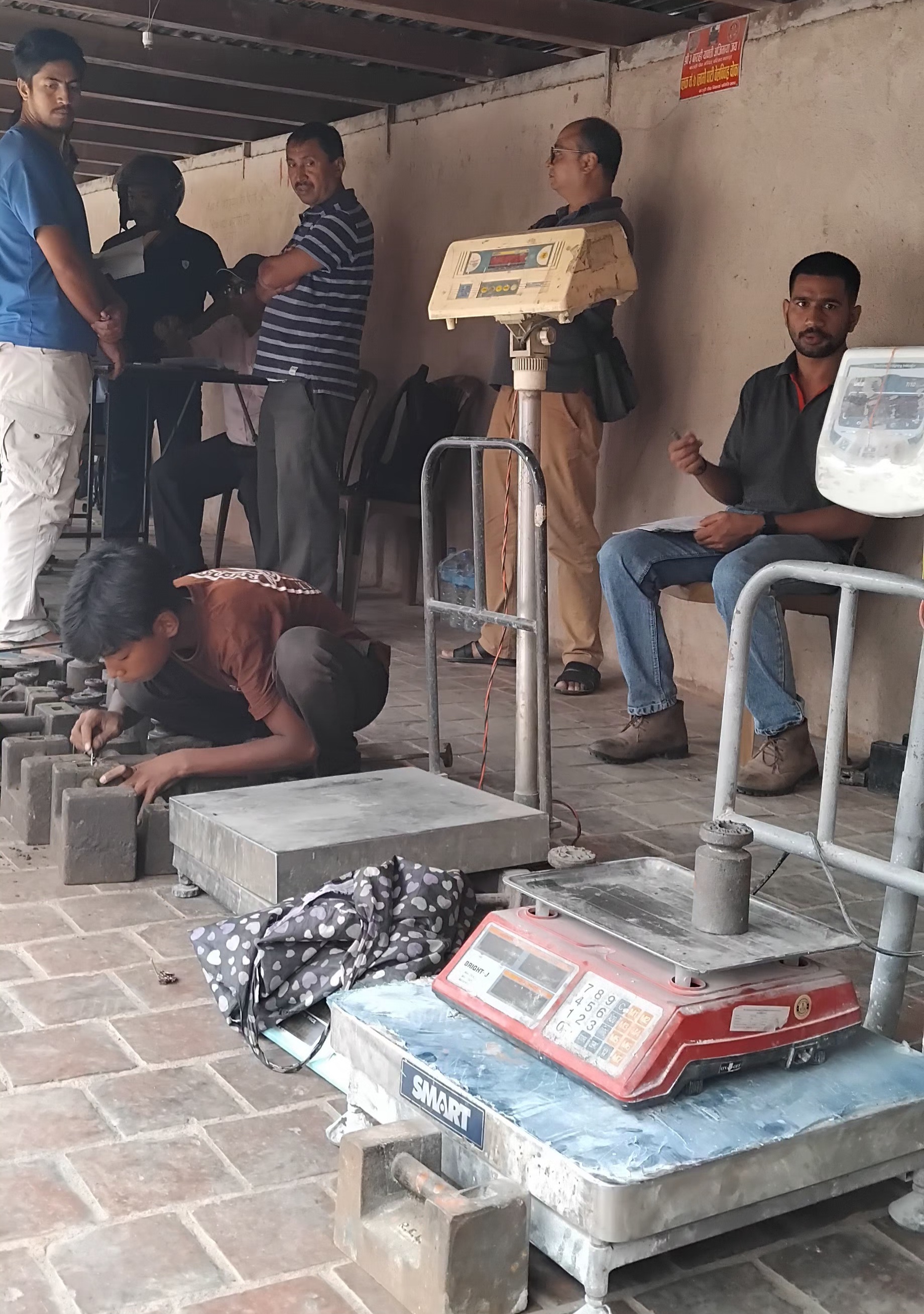 पाँचौं दिन बाराहीस्थानमा नापतौल डोर सेवा