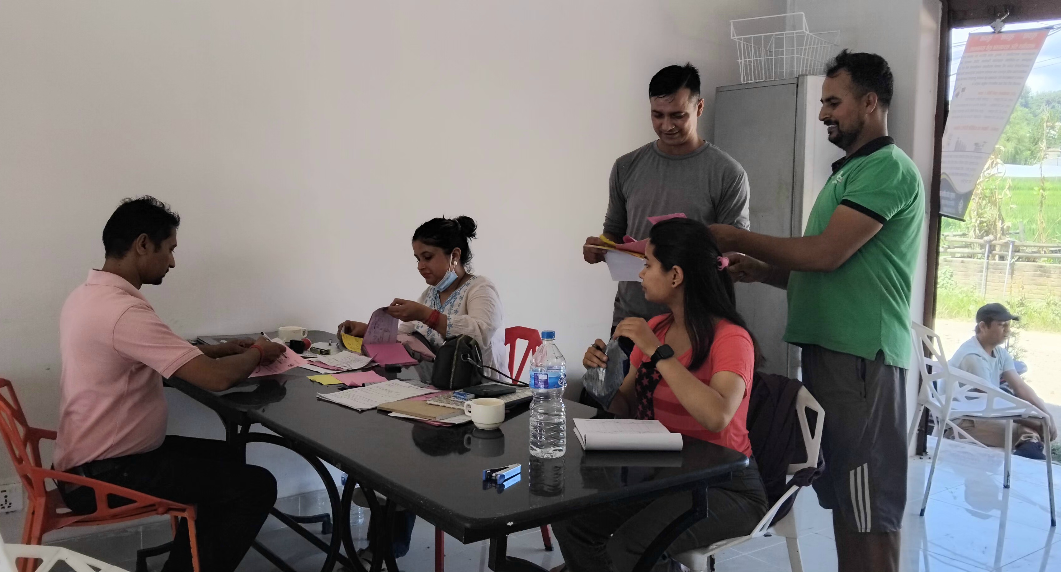 चाँगुनारायण नगरपालिकामा नापतौल डोर कार्यक्रम सुरु 