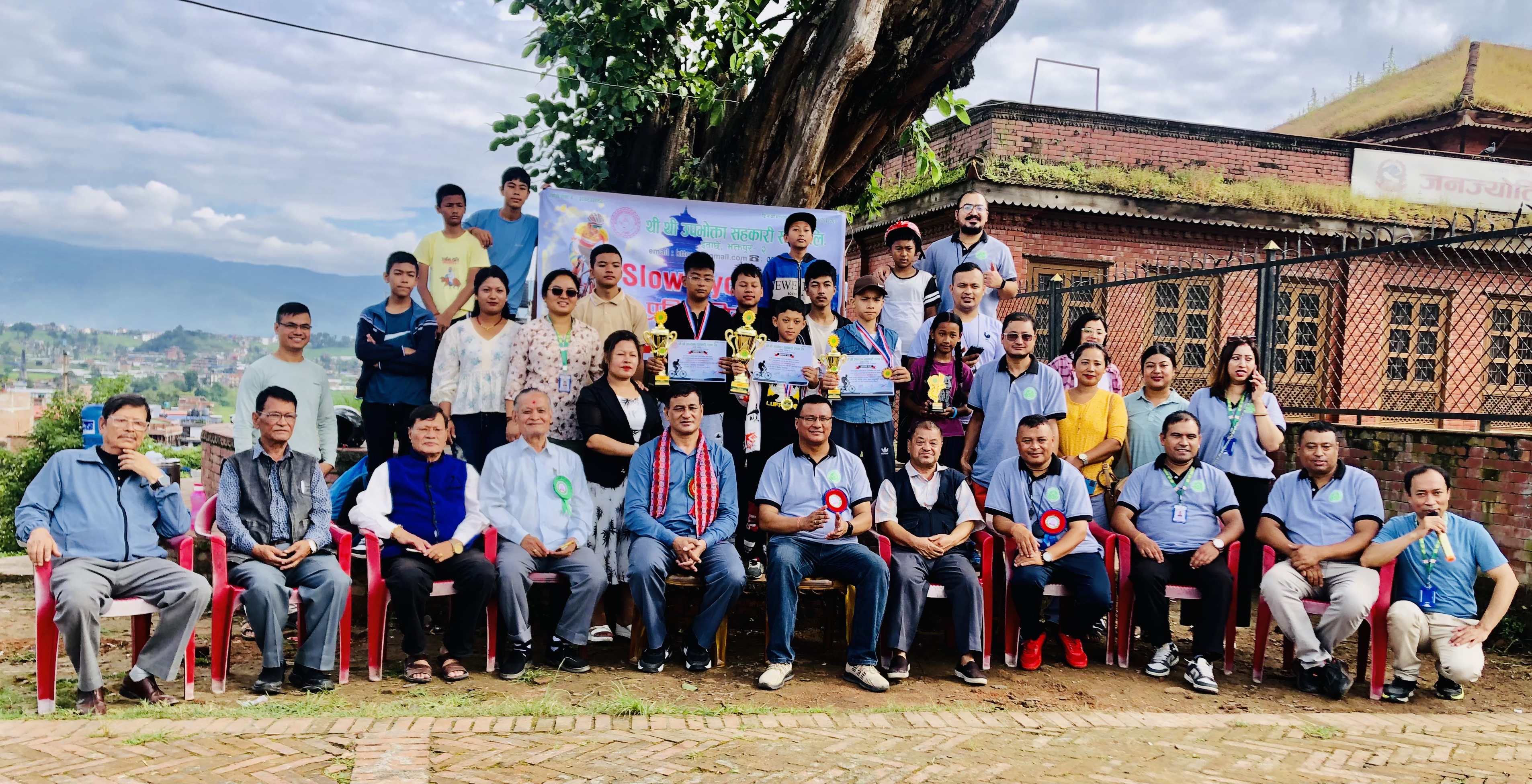 भक्तपुरमा सकियो स्लो साईकल रेस प्रतियोगिता