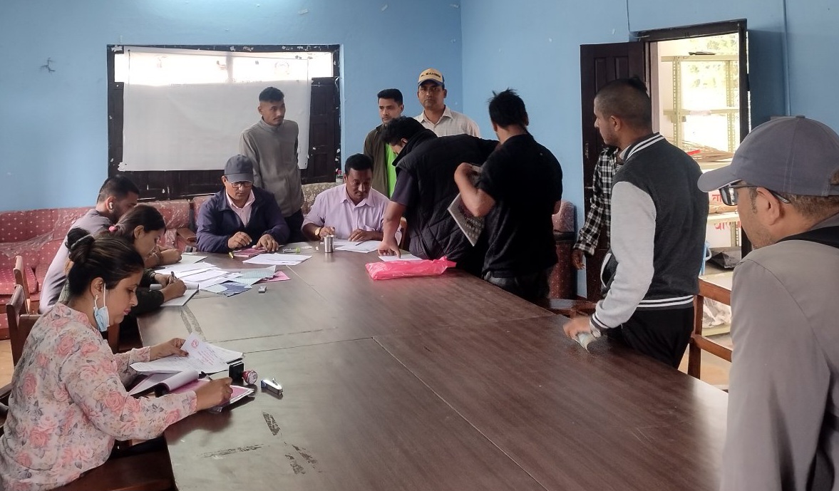 नगरकोटमा नापतौल डोर सेवा