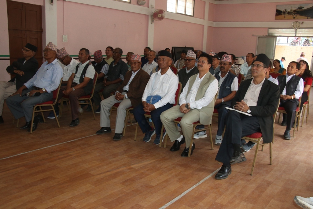 सेवा निवृत्त शिक्षक समाजद्वारा प्रकाशित ‘शैक्षिक अनुभव’ को १५ औं पूर्णाङ्क विमोचन