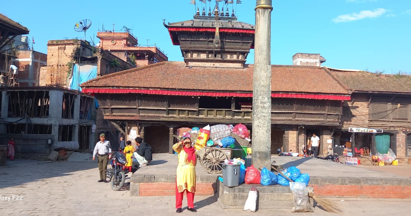 दतात्रयमा दसैंको फोहोर (तस्वीर कथा)