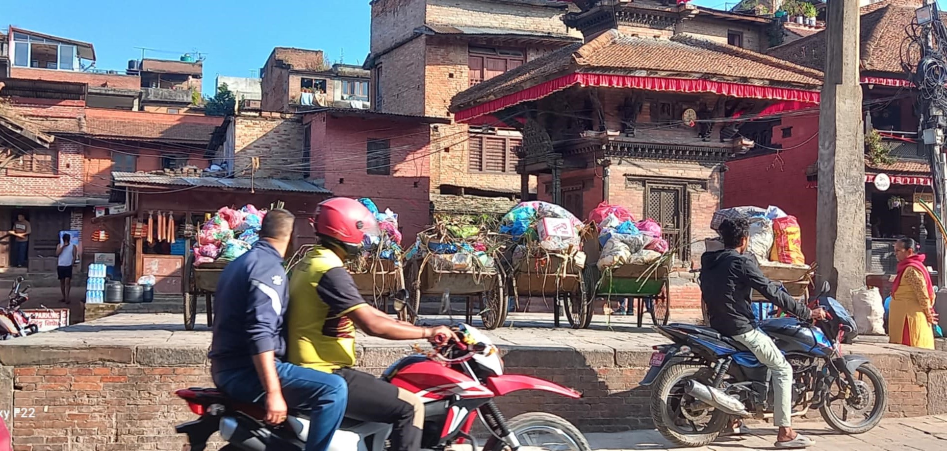 दतात्रयमा दसैंको फोहोर (तस्वीर कथा)