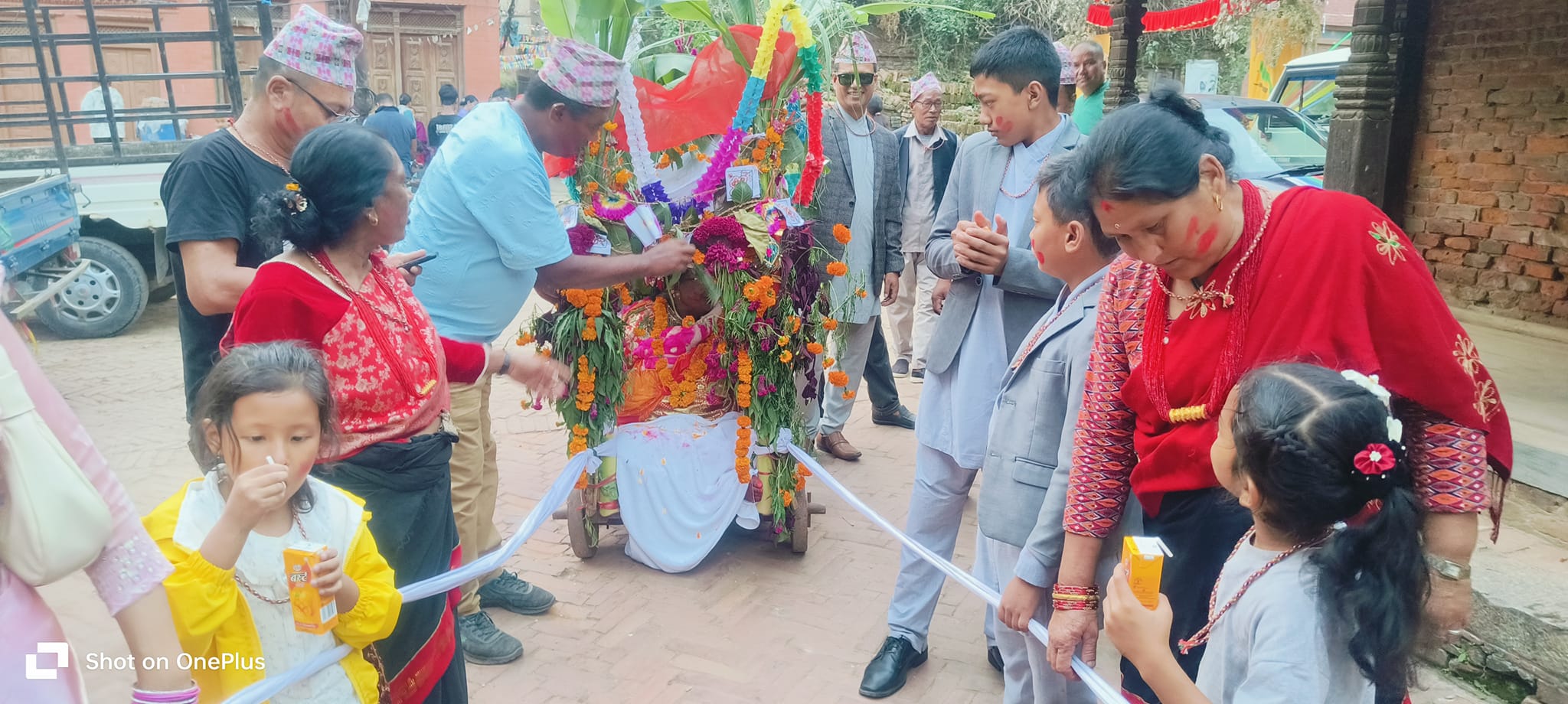 नेवार समुदायको एउटा फरक परम्परा भक्तपुरमा 