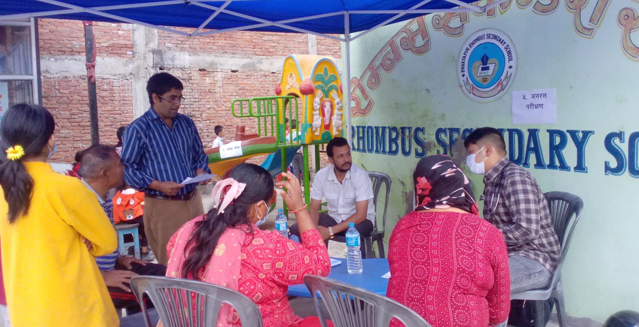 रोम्वसमा भयो निःशुल्क स्वास्थ्य शिविर