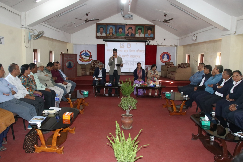 भक्तपुरबाट विदा हुनुभयो प्रजिअ रोशनीकुमारी श्रेष्ठ