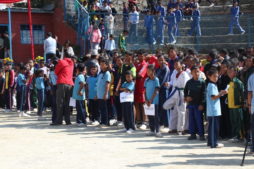 भक्तपुर नगरव्यापी विद्यालयस्तरीय खेलकुद प्रतियोगिता सम्पन्न
