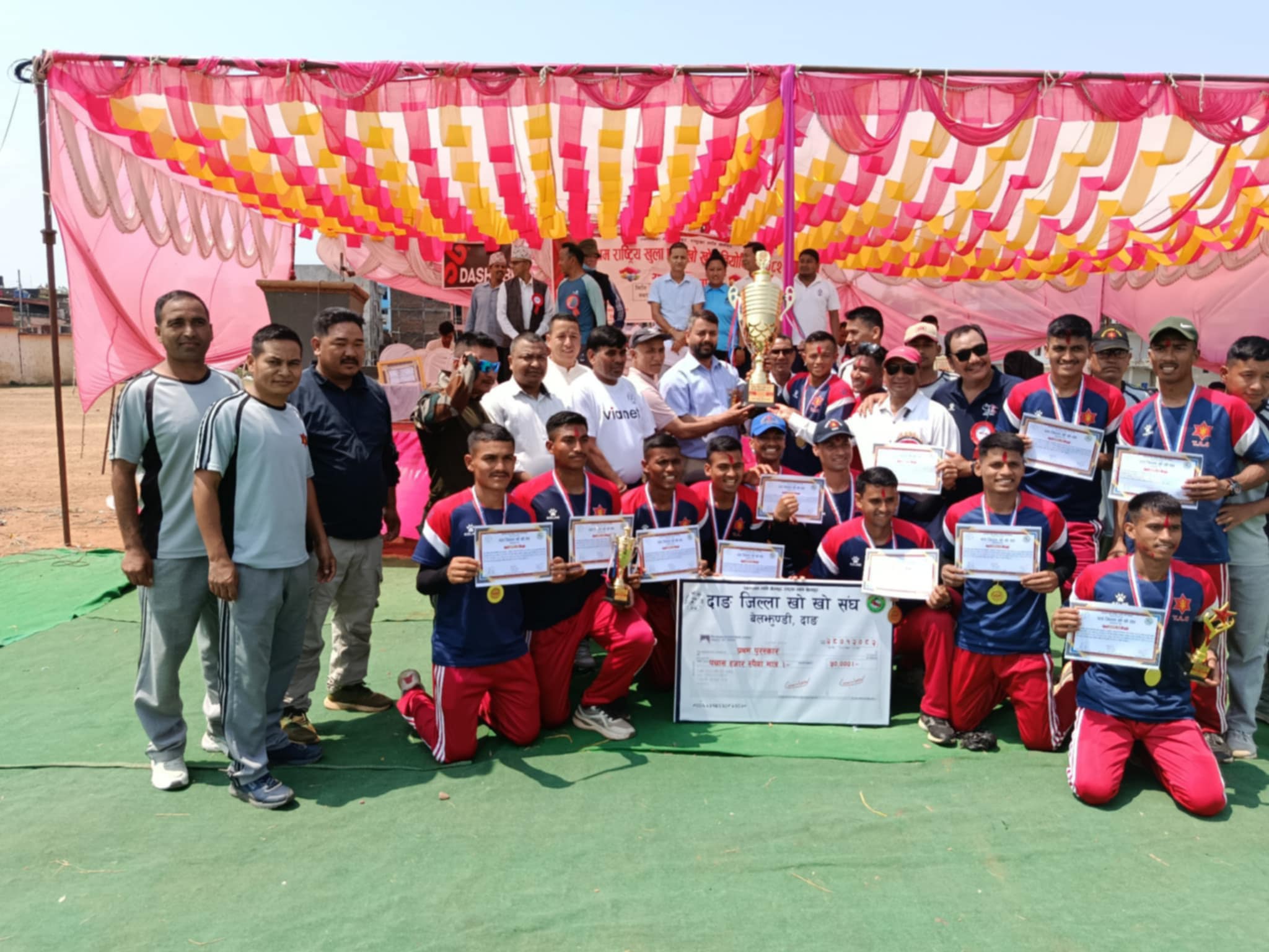 आर्मी प्रथम राष्टिय खुल्ला पुरुष खो खो विजेता 