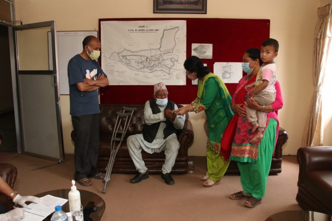 भक्तपुर नगरपालिकाको प्रकोप व्यवस्थापन कोषमा रकम सहयोग जारी 