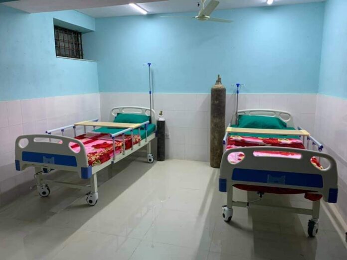 काभ्रेको मादनकुँडारीमा १० बेडको आइसोलेसन सञ्चालनमा 