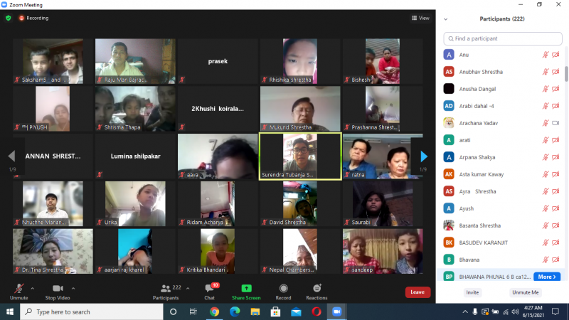 “कोभिड – १९ मा आखाको सुरक्षा विषयक सचेतना कार्यक्रम आयोजना
