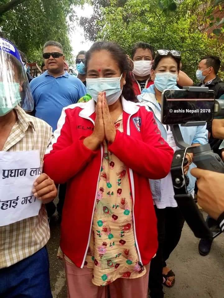 आन्दोलनपछि रिहा भइन् सरस्वती प्रधान