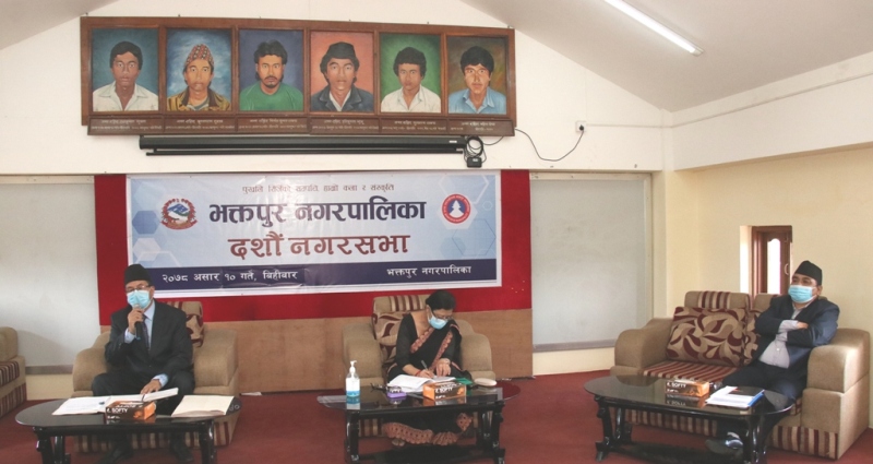 भक्तपुर नगरपालिकाको अनुमानित बजेट रु. १ अर्ब ९३ करोड २० लाख