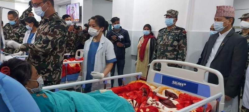 छाउनी अस्पतालमा निःशुल्क हेमोडायलाइसिस सेवा सुरु