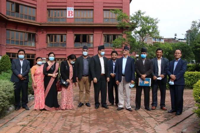 बागमती प्रदेशका मुख्यमन्त्री डोरमणि पौडेल भक्तपुरमा