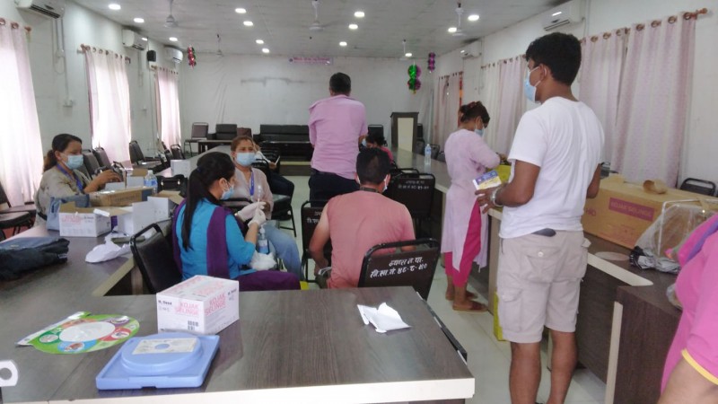 वैदेशिक रोजगारीमा जान चाहनेका लागि खोप दिने